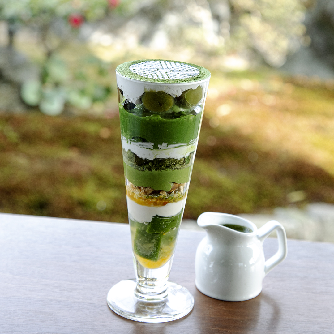 西条園 極抹茶パフェ-11