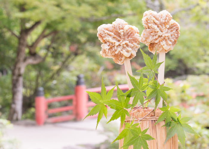揚げもみじ®（店頭の揚げたて）の公式掲載画像