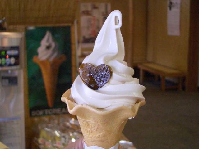 佃煮ソフトクリーム　―つくだに屋さん2号店―
