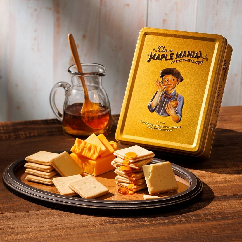 メープルクッキー詰合せ缶の公式商品画像