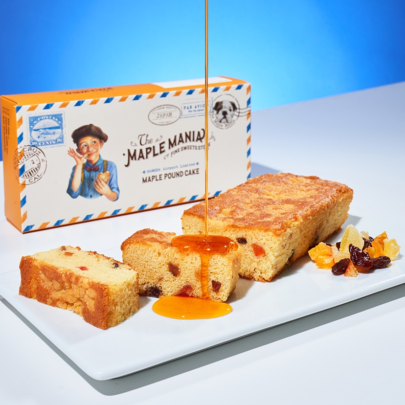 メープルパウンドケーキの公式掲載画像