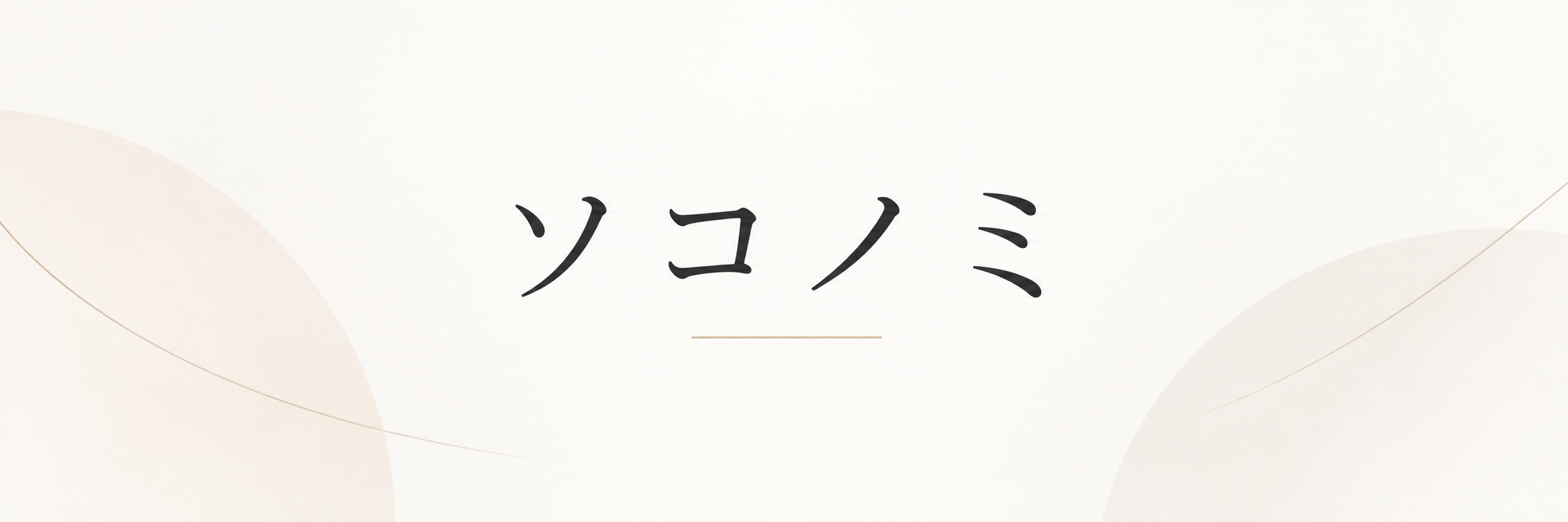ソコノミ
